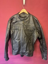 Echtes Leder Mens Black