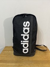 Adidas men's black backpack/