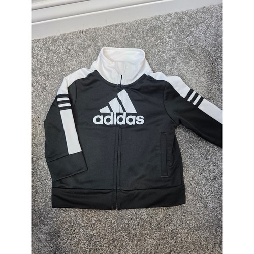 Adidas baby black white - white, full