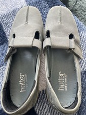 Hotter Ladies Shoes Light Gray