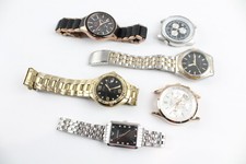 Mens Assorted Watches & Heads Rotary Chronospeed Armani Quartz WORKING x 6