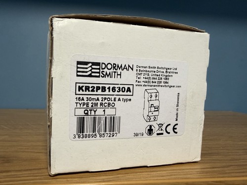 Dorman smith 16amp - 16amp, rcbo