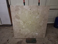 Marble hearth and back panel