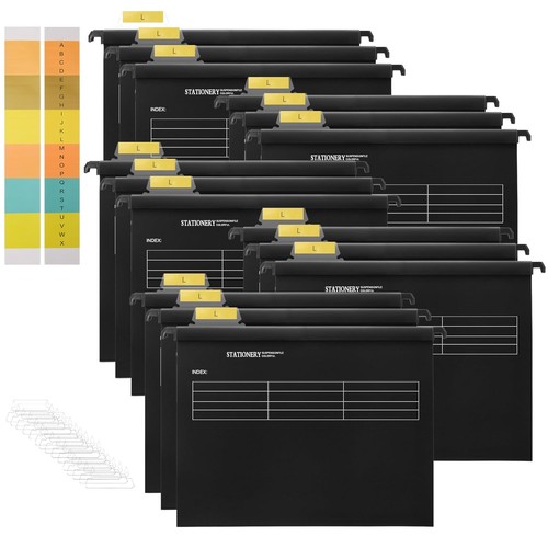Black filing cabinet a4 - black,