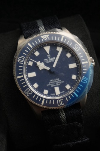 Tudor pelagos blue men watch - tudor,