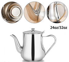 Stainless Steel Metal Teapot