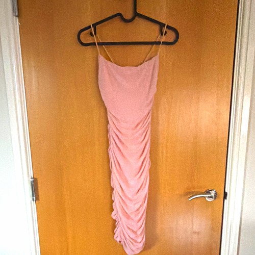 Polly pink ruched mesh - oh,