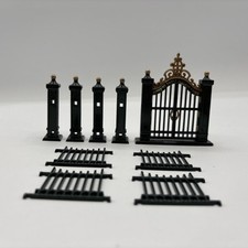 Department 56 HVC Village Wrought Iron Gate & Fence 9 Piece Set 5514-0