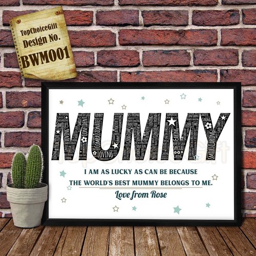 Mummy valentine card poster - mummy,