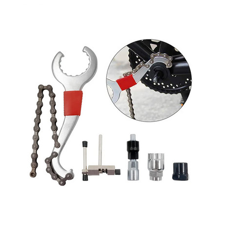 5pcs bike repair - kit, crank