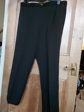 Berketex black trousers - berketex, half