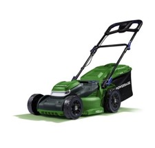 Cordless Battery Lawnmower 40V 40cm Powerbase Y0J44040-ZA - Ex Display Boxed 