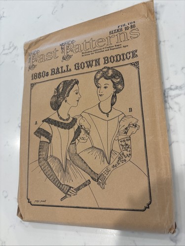 Vintage past patterns 1860s - past,