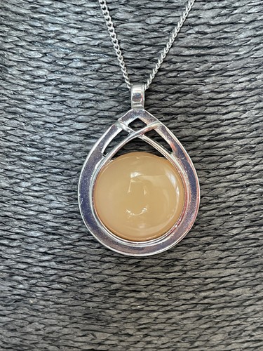Laura ashley silver - tone, peach