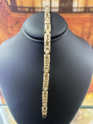 14k yellow gold king link - 14k,