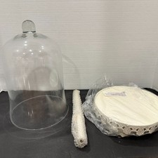 Elements Glass Domed Cake