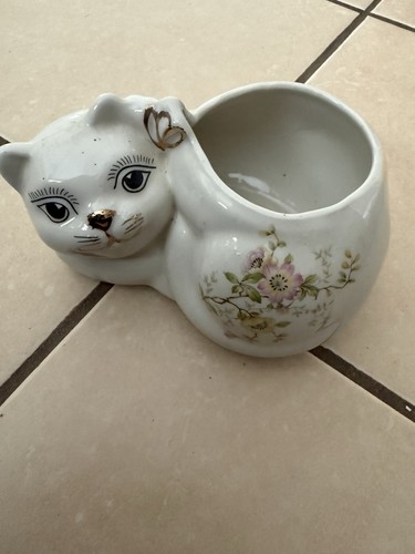 Sherwood pottery ceramic cat - sherwood,