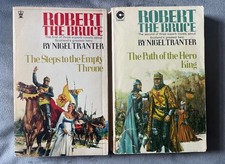 Robert the Bruce: Nigel Tranter. Two Paperbacks (vols 1&2) Steps and Path Hero