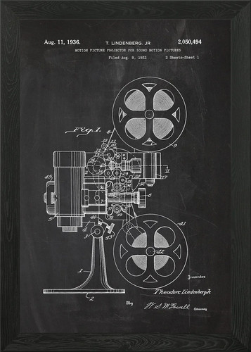 1933 motion picture - motion, projector