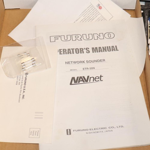 Furuno navnet network - network, sounder