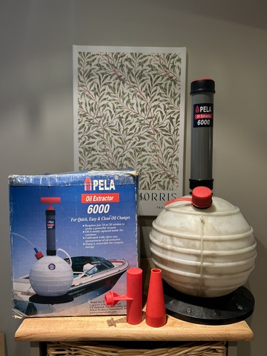 Pela 6000 vacuum oil - pela, extractor
