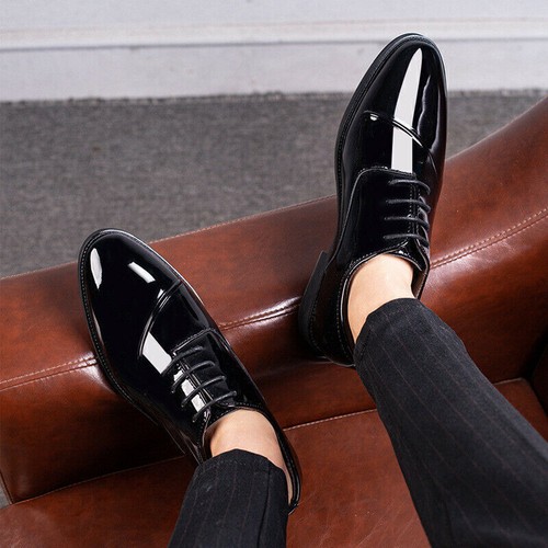 Men formal lace - up, patent