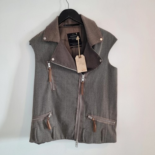 Allsaints zulia khaki tweed - zulia,