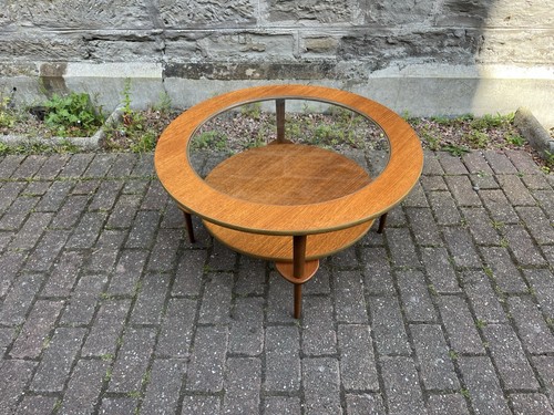 Retro teak coffee table - retro,