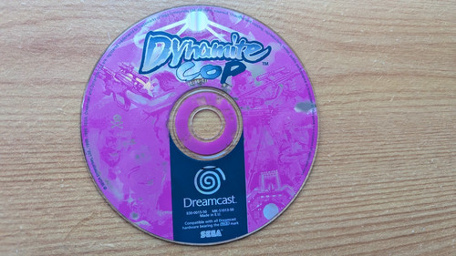 Dynamite cop - (sega, dreamcast)