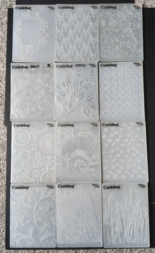 Embossing folders - folders, 12