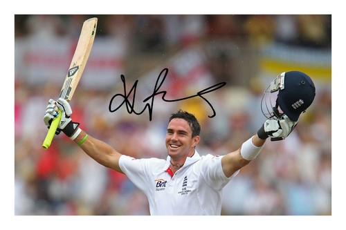 Kevin pietersen signed - signed, a4