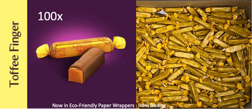 Quality street toffee - quality, finger