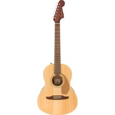 Fender Sonoran Mini Acoustic Guitar  with 2-Year Warranty  Natural  Rose