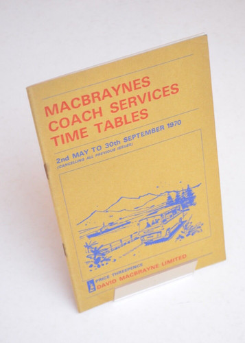 Bus coach timetable macbraynes - bus,