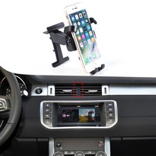 ABS Black Center Control Phone Holder For Land Rover Range Rover Evoque 2012-18
