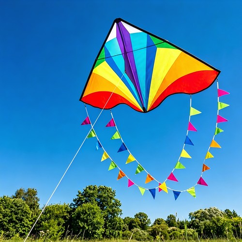 Large delta kite - kite, for