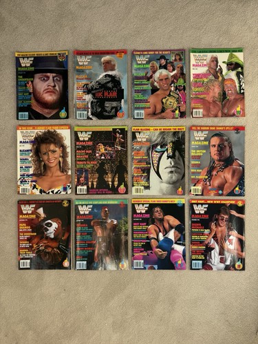 Wwf magazine 1992 complete - wwf, set