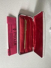 Parker Lady Fountain Pen Vintage Gold