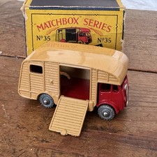 Matchbox Series No. 35 Marshall Horse Box MK7 Made in England by Lesney