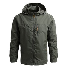 Mens Waterproof Windbreaker