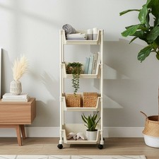 4-Tier Storage Trolley Cart