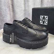 T.U.K. Black Tukskin Brogue