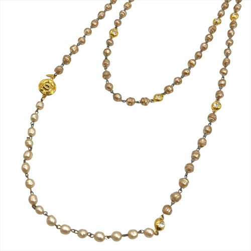 Chanel long necklace - necklace,, metal