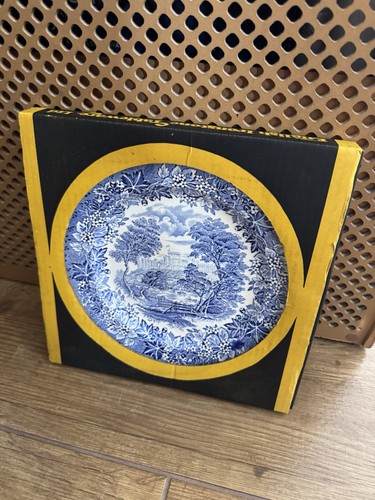 Vintage blue white - blue, &