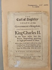 King Charles II 1694, The Earl