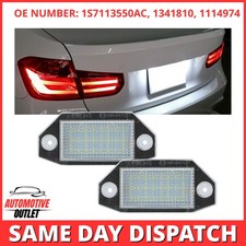 LED NUMBER PLATE LAMP FOR FORD MONDEO MK3 2000-2007 CANBUS B4Y BWY KIT X2 LIGHTS