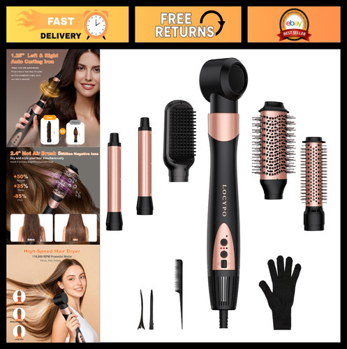 High speed hair - 6-in-1, high-speed
