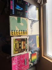 8 Vintage Vinyl Lot 80s