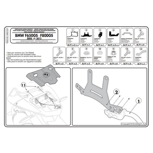 Pannier holder rapid