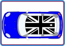 Union Jack Flag Roof Decal